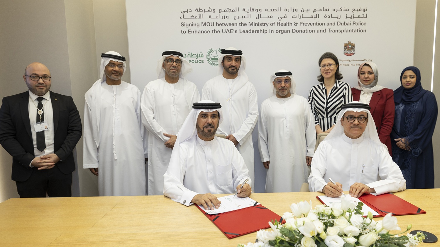 MoHAP signs partnership with Dubai Police to strengthen UAE’s global leadership in organ transplantation