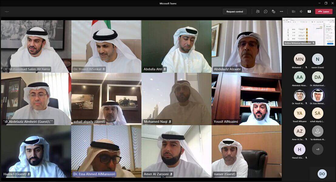 مجلس إدارة مؤسسة الإمارات للخدمات الصحية يبحث سبل تطوير جودة الخدمات