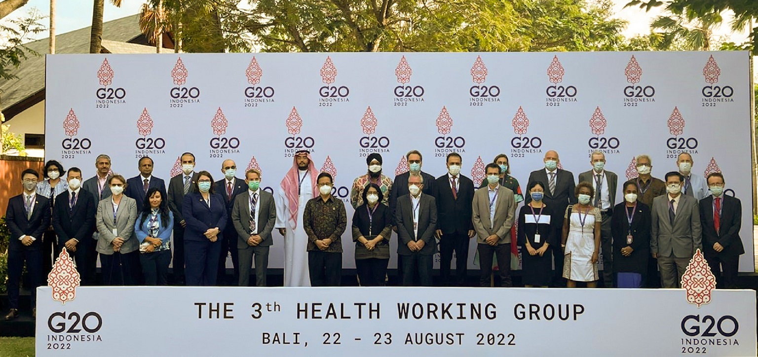 دولة الإمارات تشارك في جلسة مجموعة العمل الصحية الثالثة لمجموعة العشرين G20 في إندونيسيا