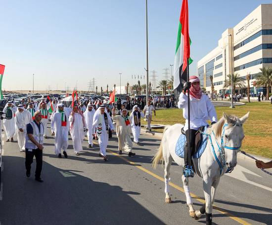 وزارة الصحة ووقاية المجتمع تحتفل باليوم الوطني 48 في أجواء تؤكد أسمى معاني الانتماء والولاء لدولة الإمارات