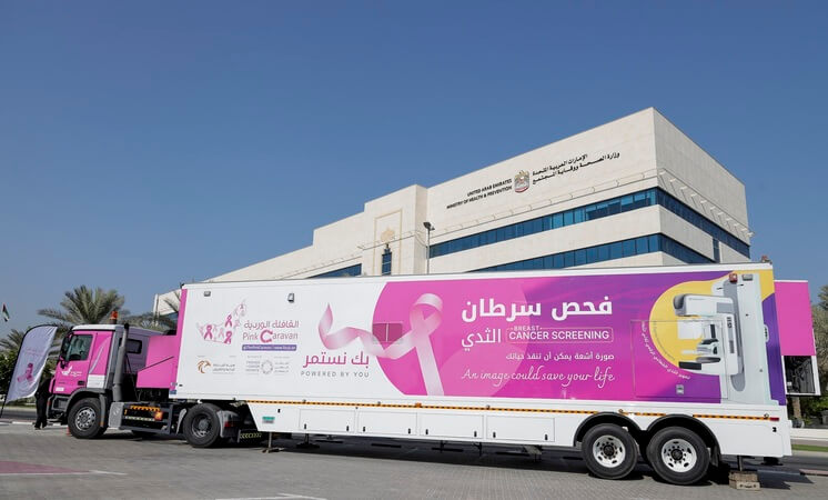 MoHAP spearheads national breast cancer awareness campaign in cooperation with Pink Caravan