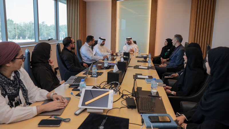 Dubai Police delegation visits MoHAP’s customer happiness UX Lab as part of government benchmarking efforts
