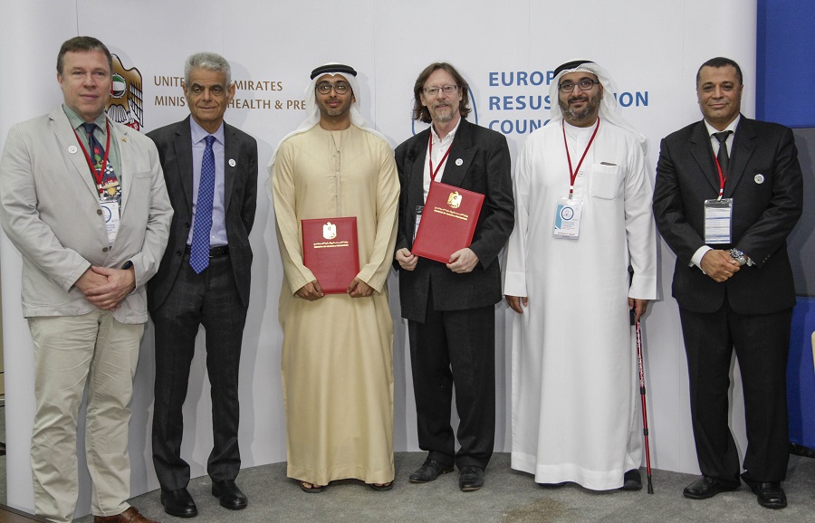 Ministry of Health and Prevention signs strategic Memorandum of Understanding with European Resuscitation Council