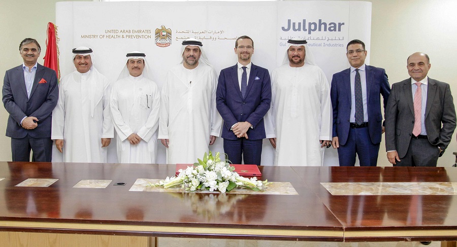 Ministry of Health and Prevention partners with Julphar to help reinforce UAE’s medicine supplies during emergencies